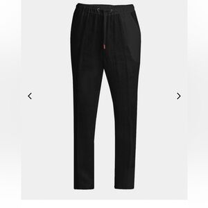 Kiton Men's Linen Comfort-Fit Pull-On Trousers size 32
